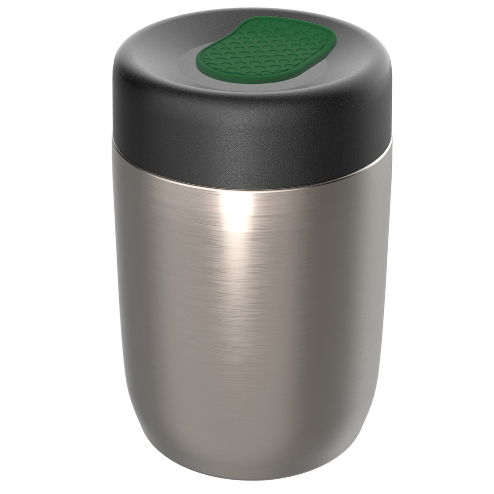 Thermo Lunchpot RE98-myNIZZA - schwarz, silber, grün