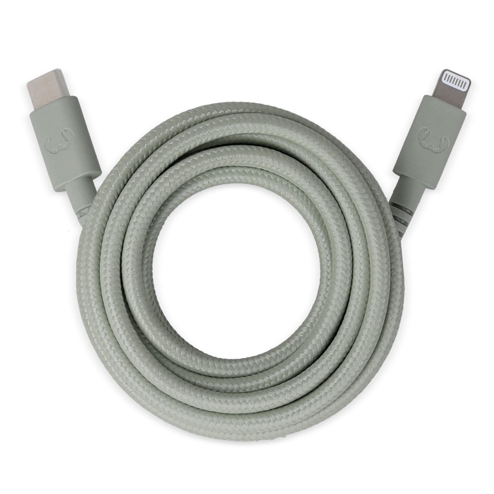2ULC200 | Fresh 'n Rebel USB-C zu Apple Lightning Kabel 2.0m - Dried Green