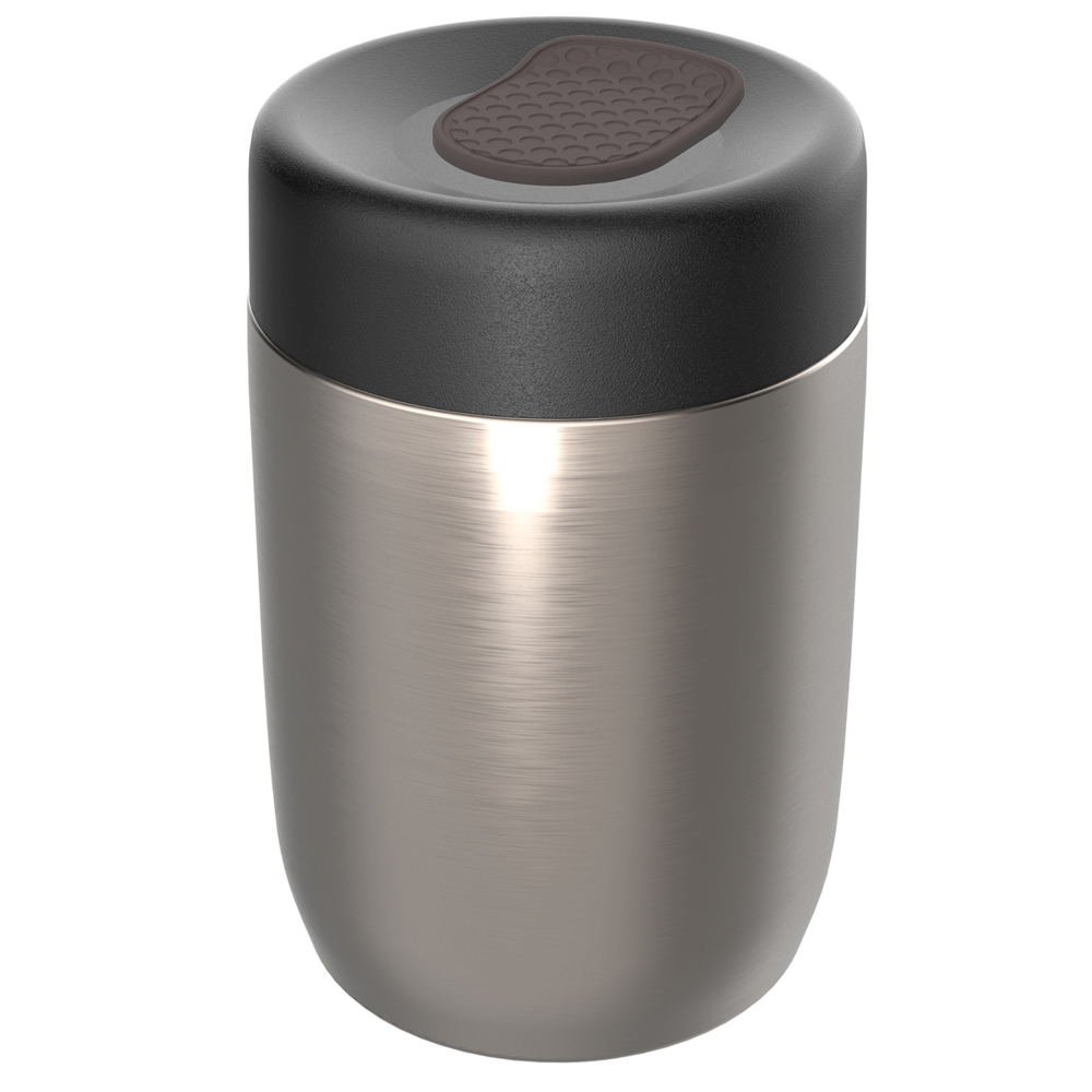 Thermo Lunchpot RE98-myNIZZA - schwarz, silber, braun