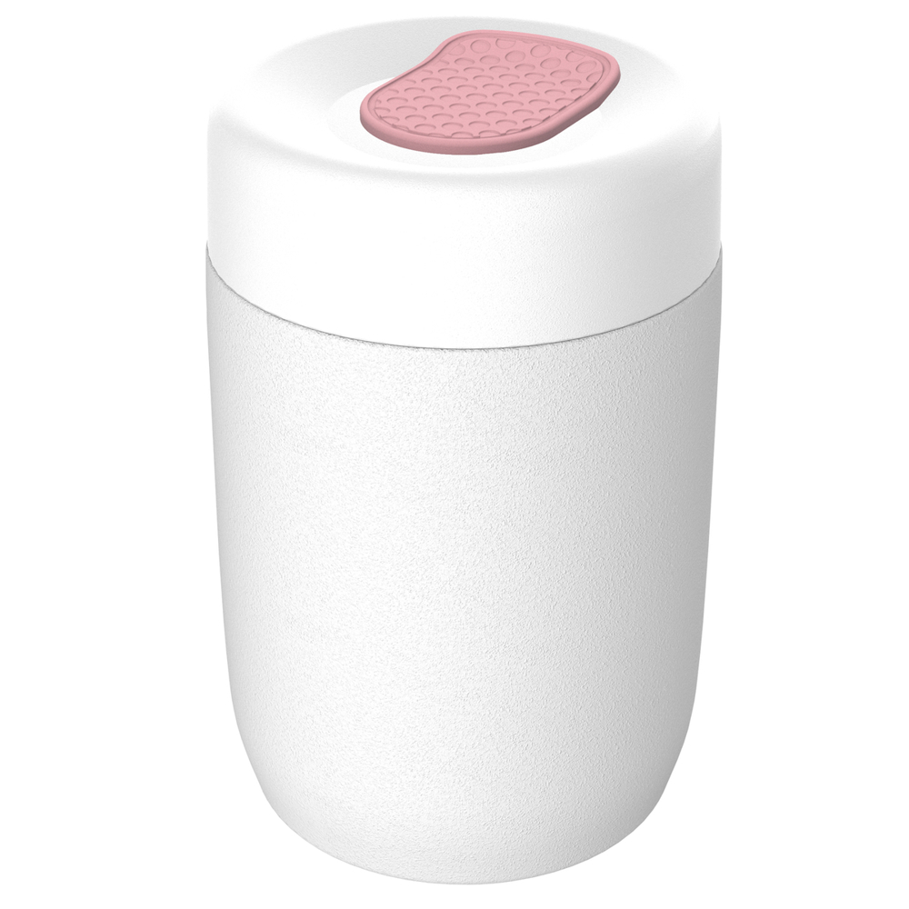 Thermo Lunchpot RE98-myNIZZA - weiß, hellmagenta