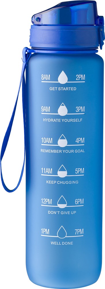 rPET-Trinkflasche (1000 ml) Brinley - Kobaltblau